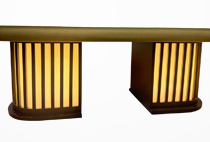 TIPO DA COLUNA DA MESA: Coluna Iluminada